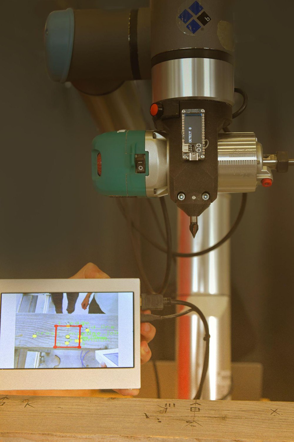 verifying the marking after detection